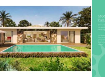 Villa F4 avec piscine ardoise, Grand Baie