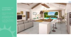 Villa F4 avec piscine ardoise, Grand Baie