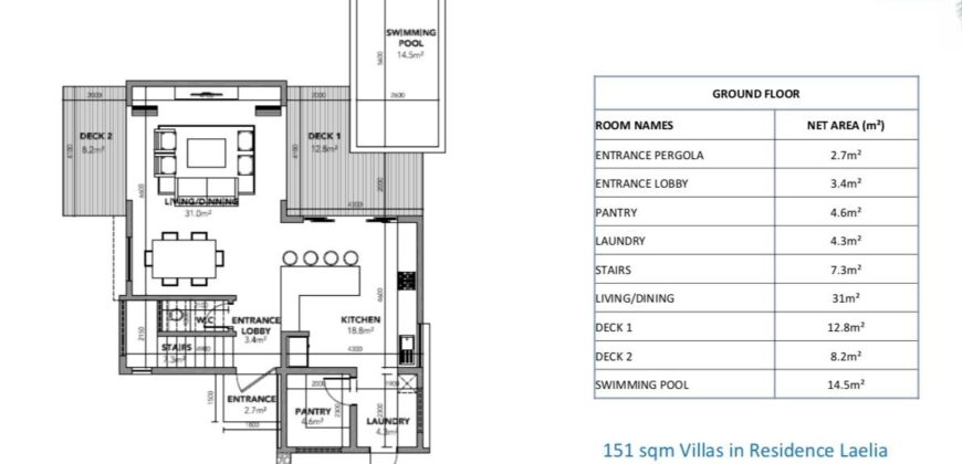 Villas RES à 100 m de la plage, Trou aux Biches