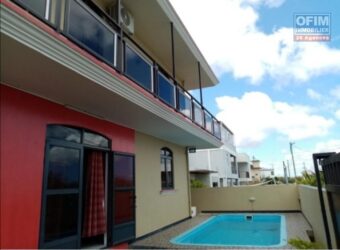 Ensemble immobilier avec piscine commune, Mont Choisy