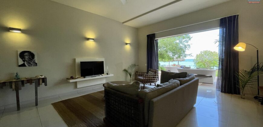 Magnifique appartement F5 pied dans l’eau accessible aux étrangers, Tamarin