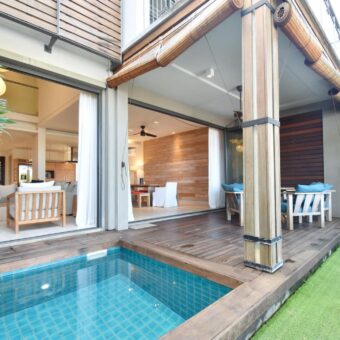 Splendide duplex de 207 m2 pied dans l’eau, Rivière-Noire