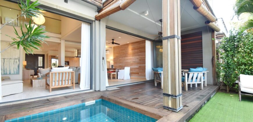 Splendide duplex de 207 m2 pied dans l’eau, Rivière-Noire