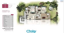 Bel appartement de 103 m2 éligible aux étrangers, Mont Choisy