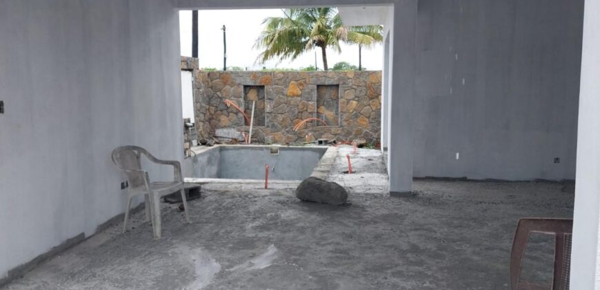 Villa avec piscine en construction, Grand Baie