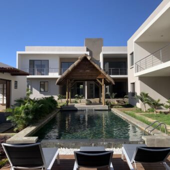 Magnifique appartement T3 avec piscine, Flic en Flac
