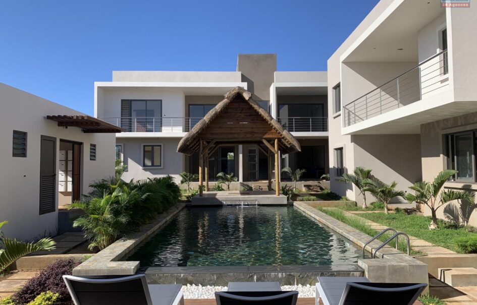 Magnifique appartement T3 avec piscine, Flic en Flac