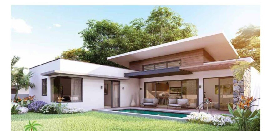 Programme de 7 luxueuses villas proche de la plage à Anse la Raie