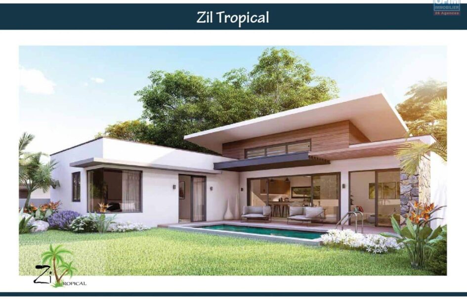 Programme de 7 luxueuses villas proche de la plage à Anse la Raie