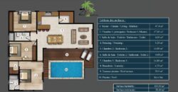 Programme de 7 luxueuses villas proche de la plage à Anse la Raie