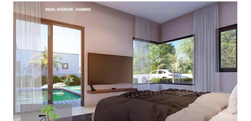 Programme de 7 luxueuses villas proche de la plage à Anse la Raie