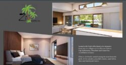 Programme de 7 luxueuses villas proche de la plage à Anse la Raie