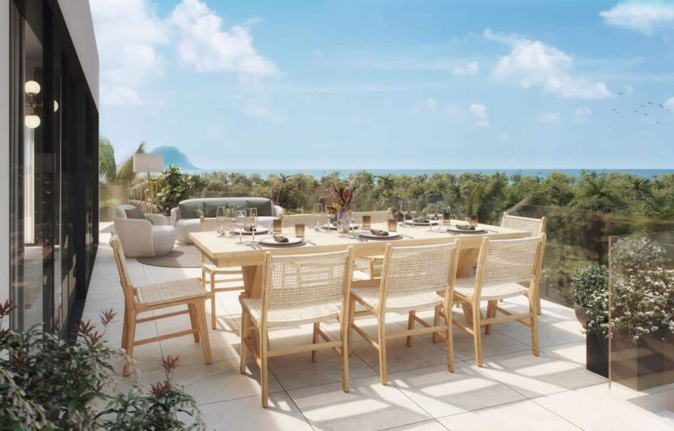 Projet offrant des penthouse de luxe accessible aux étrangers à Tamarin