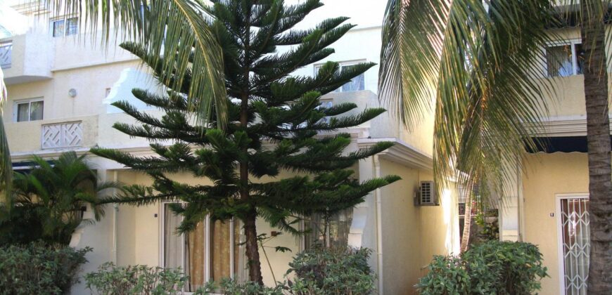 Charmant Triplex climatisé avec jardin arboré, piscine à Flic en Flac