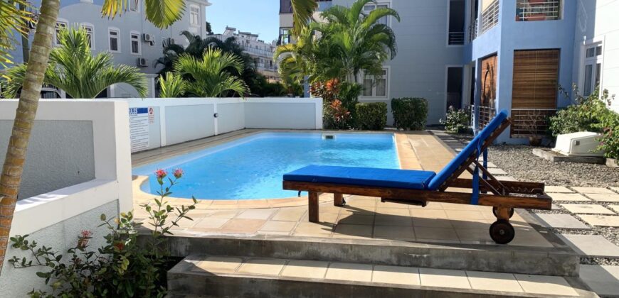 Lumineux appartement de 120 m2 avec piscine à Flic en Flac