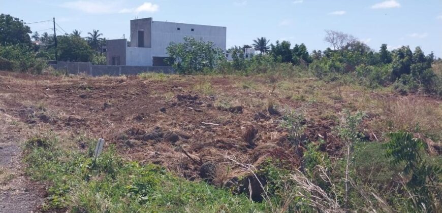 Un terrain à vendre de 22 perches à Grand-gaube