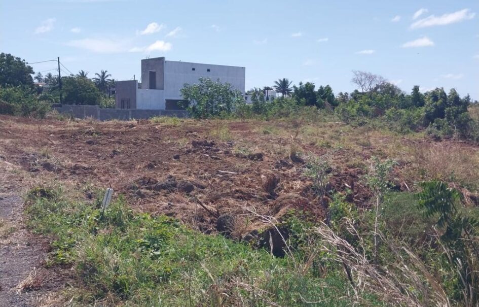 Un terrain à vendre de 22 perches à Grand-gaube