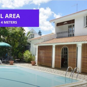 En location une villa T4 avec piscine et garage à Tamarin