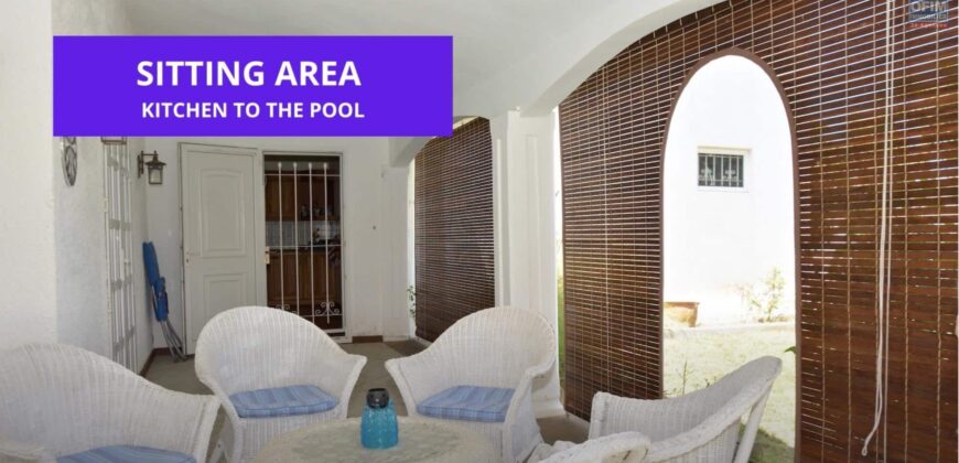 En location une villa T4 avec piscine et garage à Tamarin