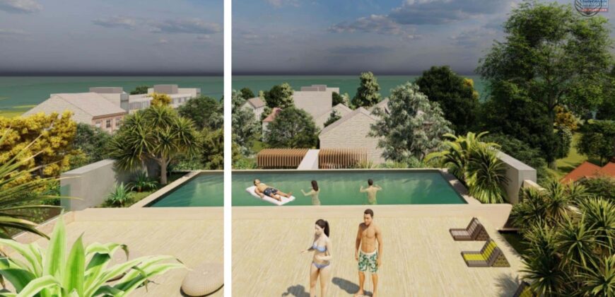 En vente un programme de 8 appartements luxueux avec vue sur la mer à Pereybère
