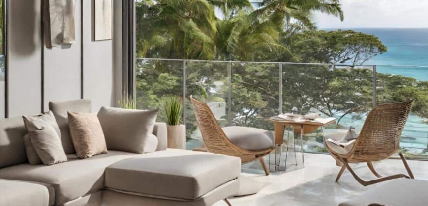 En vente un programme de 8 appartements luxueux avec vue sur la mer à Pereybère