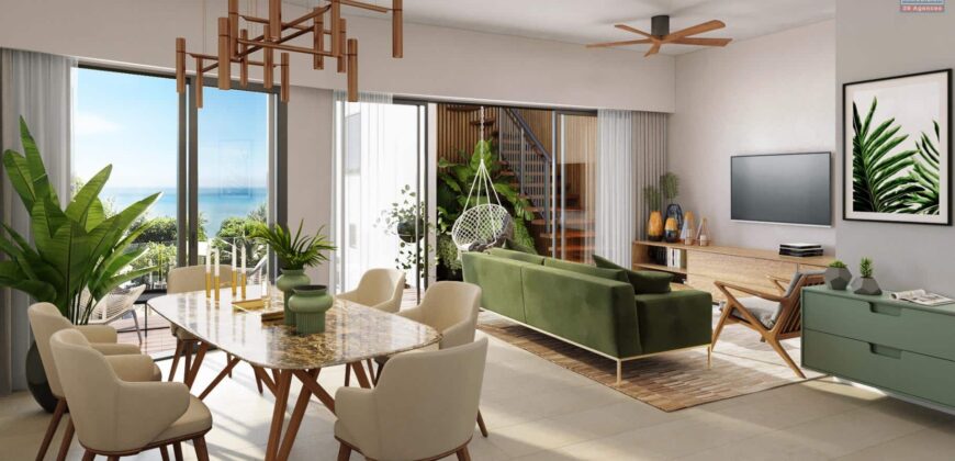 Vente appartement accessible aux étrangers offrant une superbe vue sur l’océan à La Preneuse