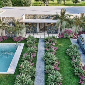 Vente villa d’exception de 123 m2 avec piscine privée à Grand Baie