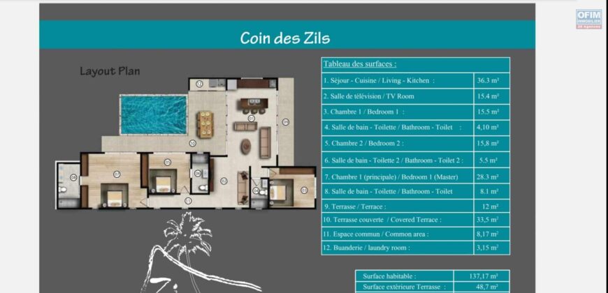 Programme exclusif :16 villas neuves à vendre réservé aux citoyens mauriciens, dans un cadre paisible à Mont Mascal