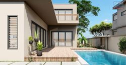 A vendre une villa d’une superficie de 1800 pieds carrés avec piscine à Pereybère
