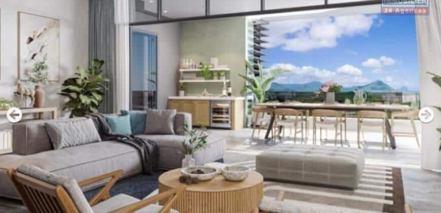 Appartements à vendre dans un nouveau quartier sécurisé de la Smart City à Flic en Flac