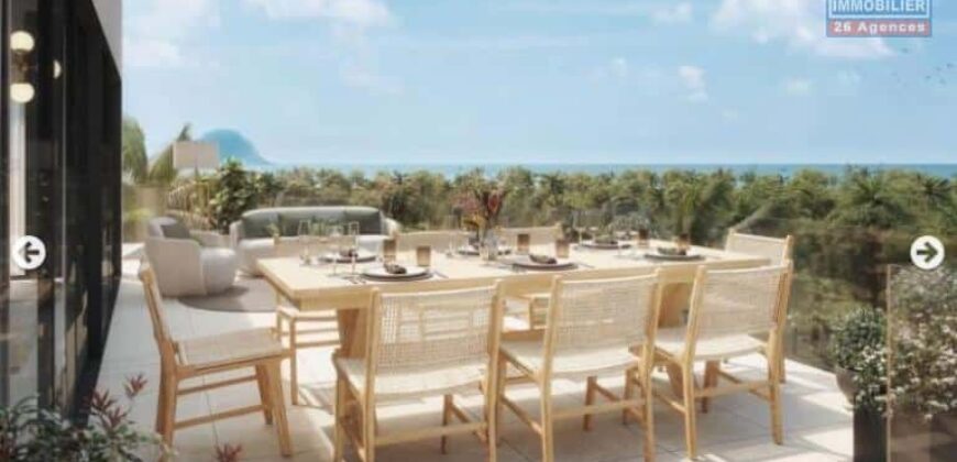 Ouvert à l’achat aux Malgaches et aux étrangers; A vendre un magnifique Penthouse niché au coeur de Tamarin, île Maurice