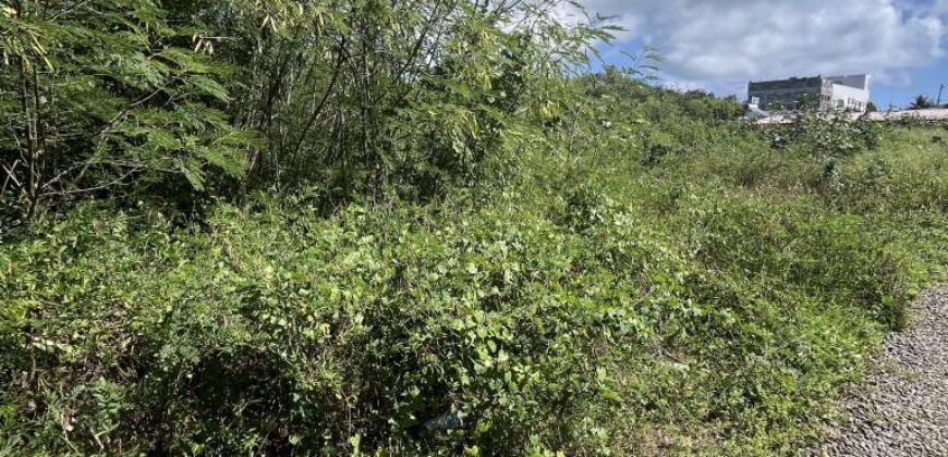 A vendre un terrain constructible d’environ 422m2 dans le secteur prisé de Cap Malheureux