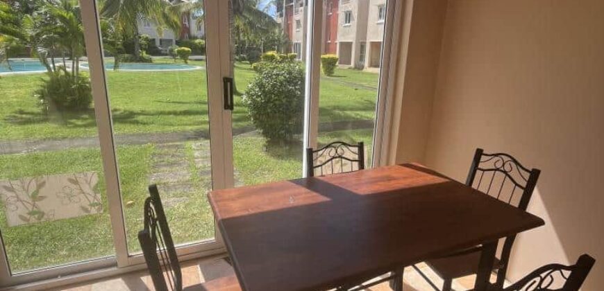 A louer un appartement meublé et équipé situé dans un complexe sécurisé à Grand Gaube