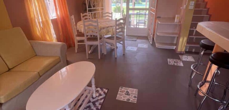 A louer un appartement meublé et équipé situé dans un complexe sécurisé à Grand Gaube