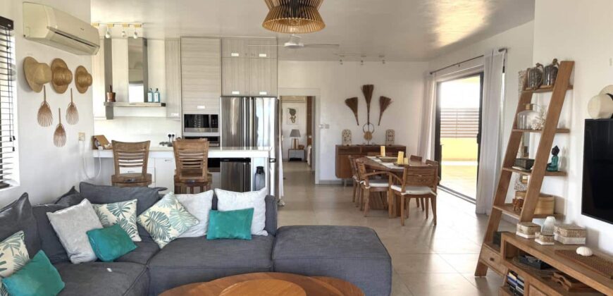 Vente d’un superbe appartement accessible aux étrangers à 5 min à pied de la plage à Flic en Flac