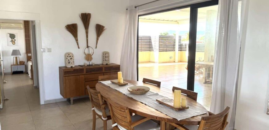 Vente d’un superbe appartement accessible aux étrangers à 5 min à pied de la plage à Flic en Flac