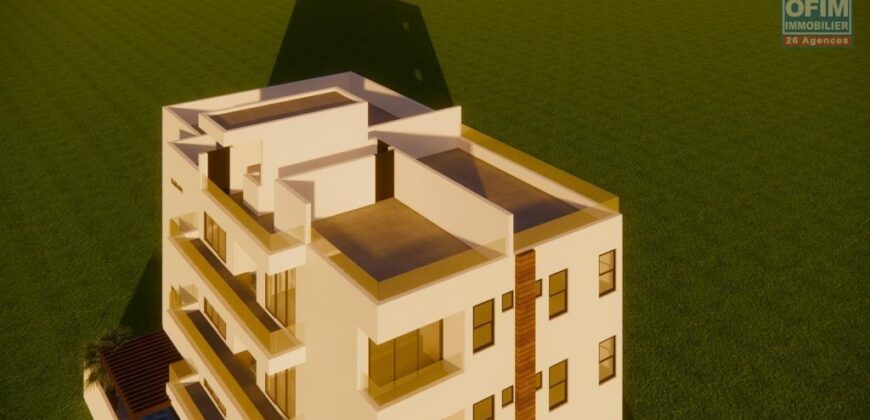 Accessible aux étrangers: A vendre appartements avec piscine, proche plage et au calme à Flic en Flac