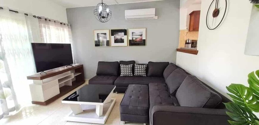 A vendre un agréable appartement en duplex avec piscine commune proche plage à Flic en Flac