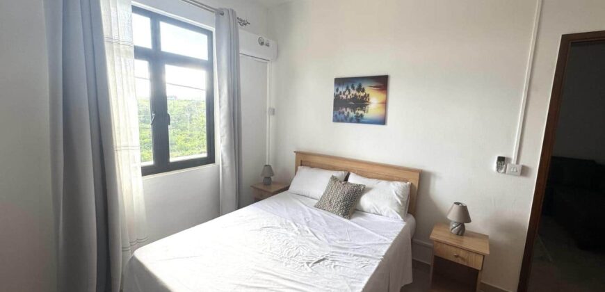 A louer un appartement neuf avec piscine et parking couvert à deux pas de la plage à Flic en Flac
