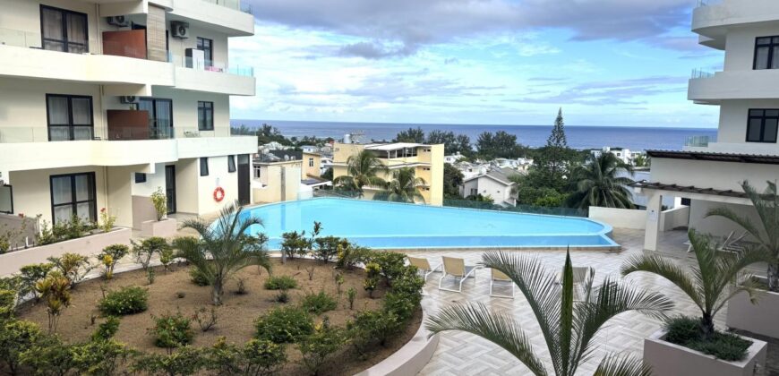 A louer un appartement neuf avec piscine et parking couvert à deux pas de la plage à Flic en Flac