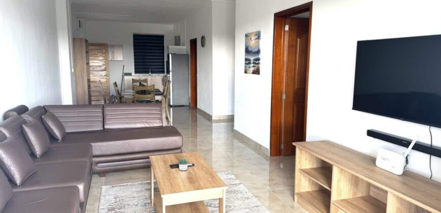 A louer un appartement neuf avec piscine et parking couvert à deux pas de la plage à Flic en Flac
