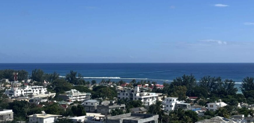 Location d’un superbe appartement avec vue mer dans une résidence sécurisée à Flic en Flac