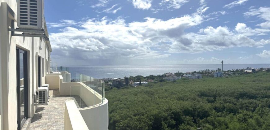 Location d’un superbe appartement avec vue mer dans une résidence sécurisée à Flic en Flac