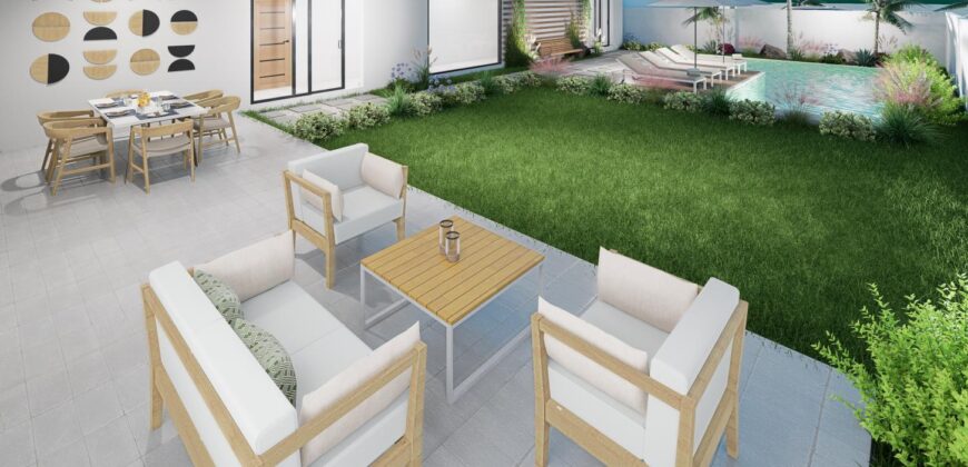 A vendre: Projet exclusif de 3 villas de prestige aux portes du parc national des Gorges de la Rivière Noire.