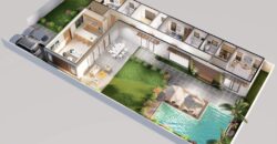 A vendre: Projet exclusif de 3 villas de prestige aux portes du parc national des Gorges de la Rivière Noire.
