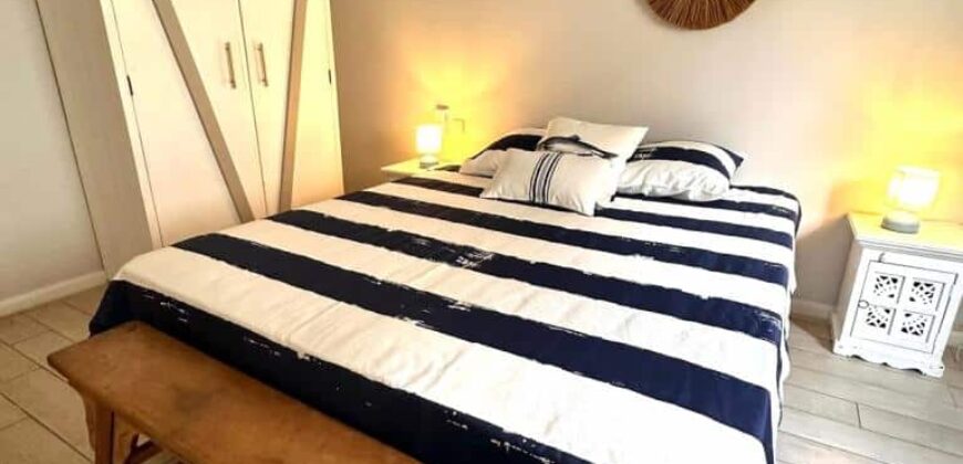 Accessible aux étrangers: A vendre un appartement au rez-de-chaussée d’une résidence calme à Tamarin