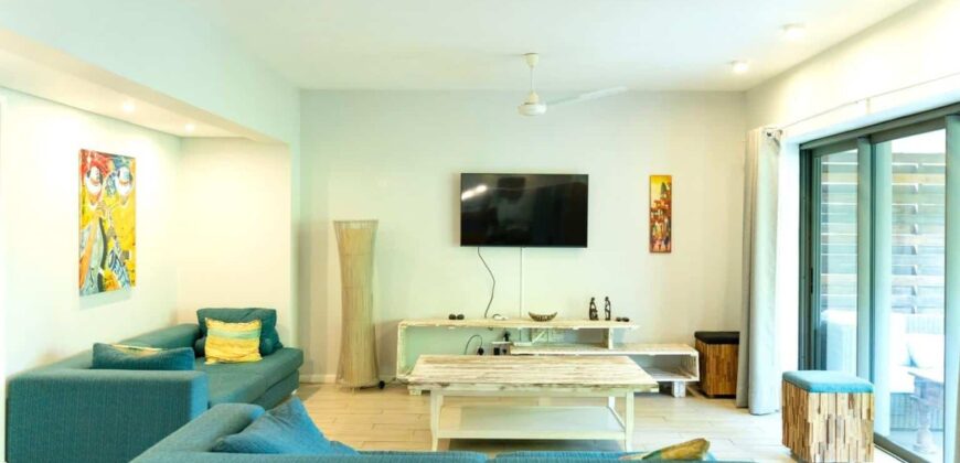 Accessible aux étrangers: A vendre un appartement au rez-de-chaussée d’une résidence calme à Tamarin