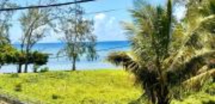 A vendre un magnifique appartement meublé accessible aux étrangers situé au premier étage avec une belle vue sur mer à Pointe Aux Piments