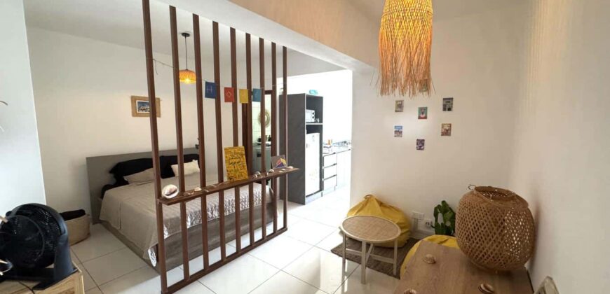 Location d’un studio moderne récemment construit dans une résidence sécurisée à Flic en Flac