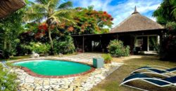 Location d’une magnifique villa familiale avec jardin et piscine à deux pas des plages de Grand Baie.